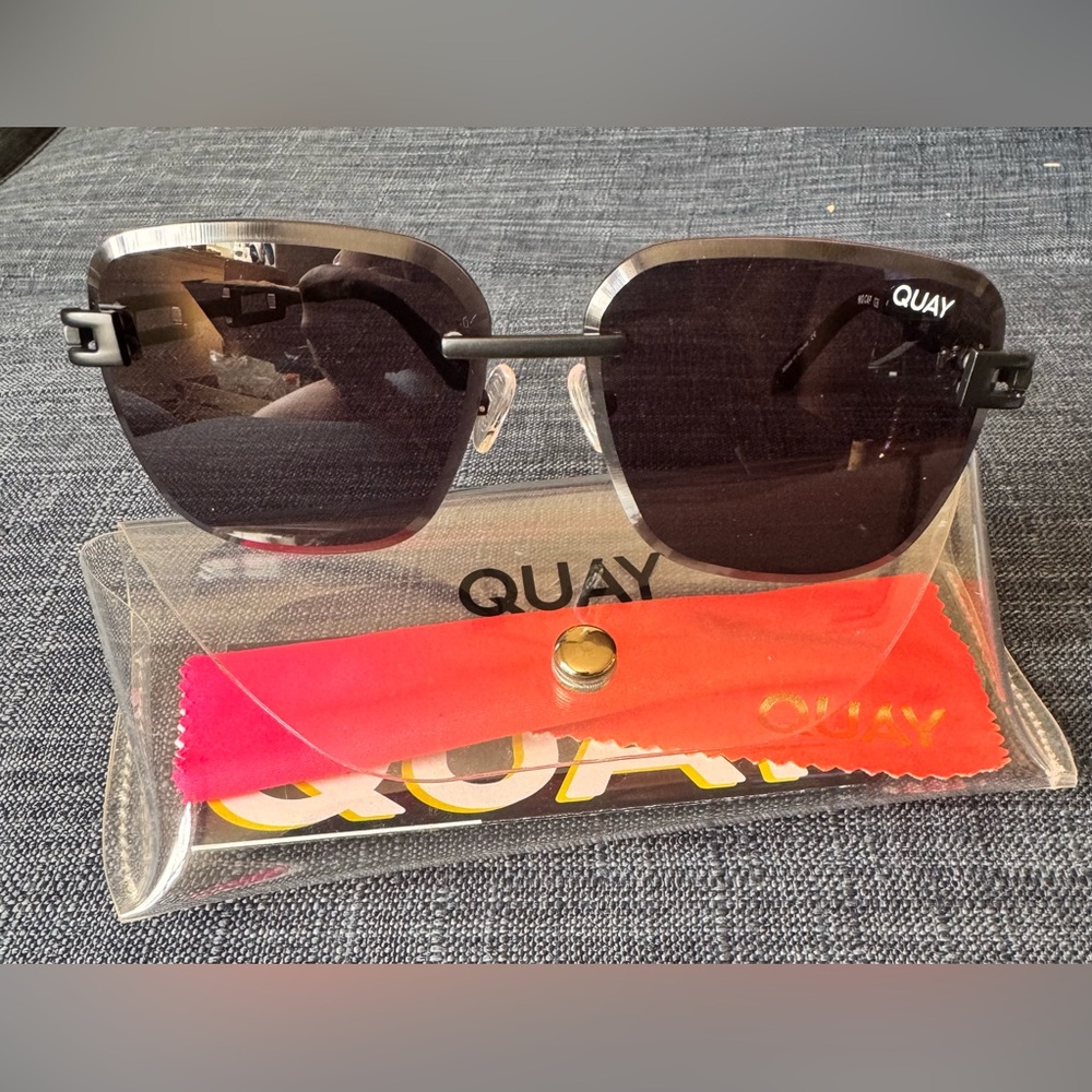 Quay NO CAP blk/blk Sunglasses NEW